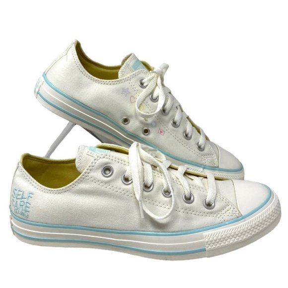 Converse Chuck Taylor OX Egret Shoe Casual Women's Size Low Top Sneakers A08219F - Picture 1 of 11